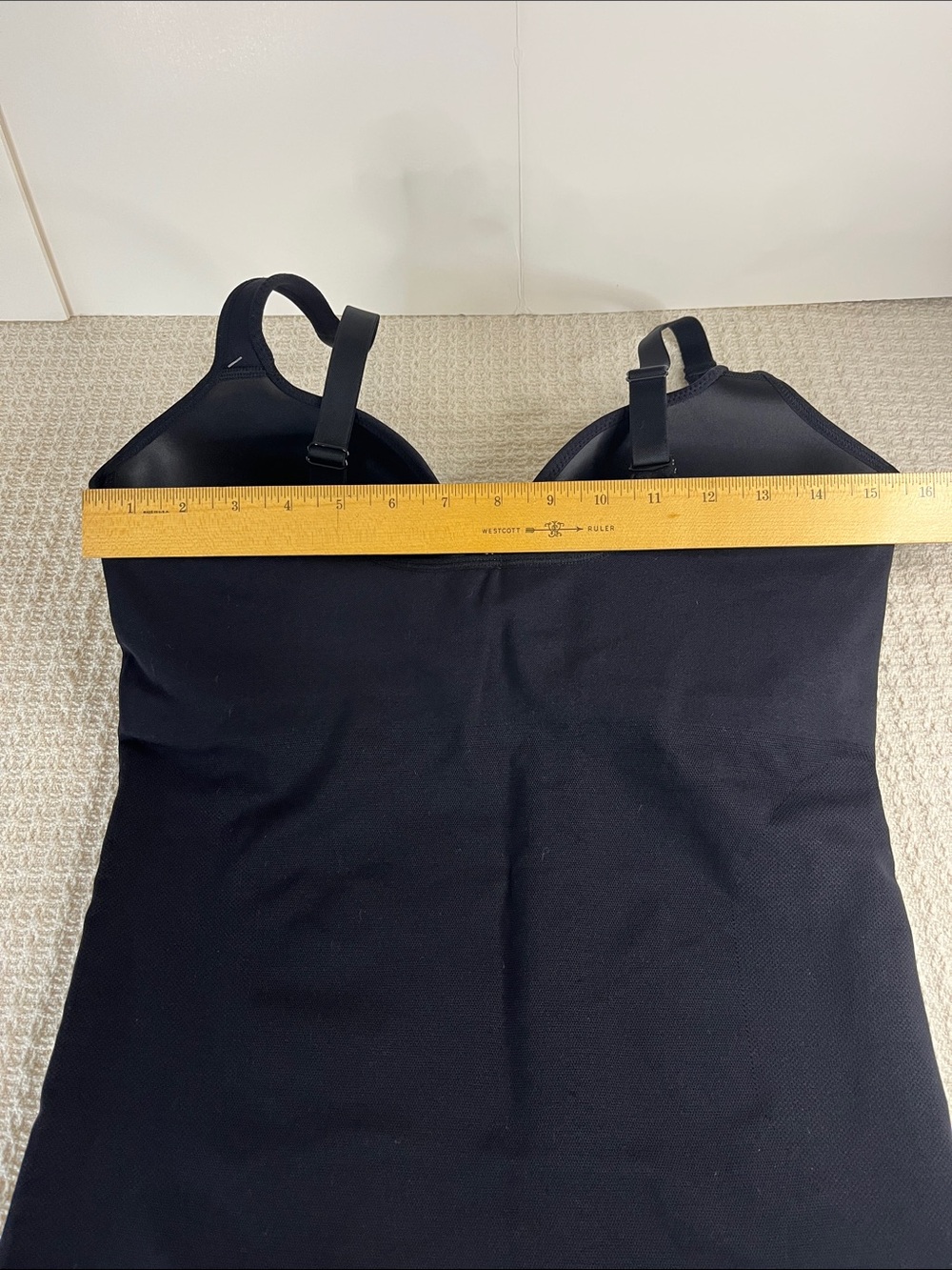 Shapermint Black Sweetheart Built-In Bra (wireless) Cami Top new in bag w tag XL - Picture 7 of 16